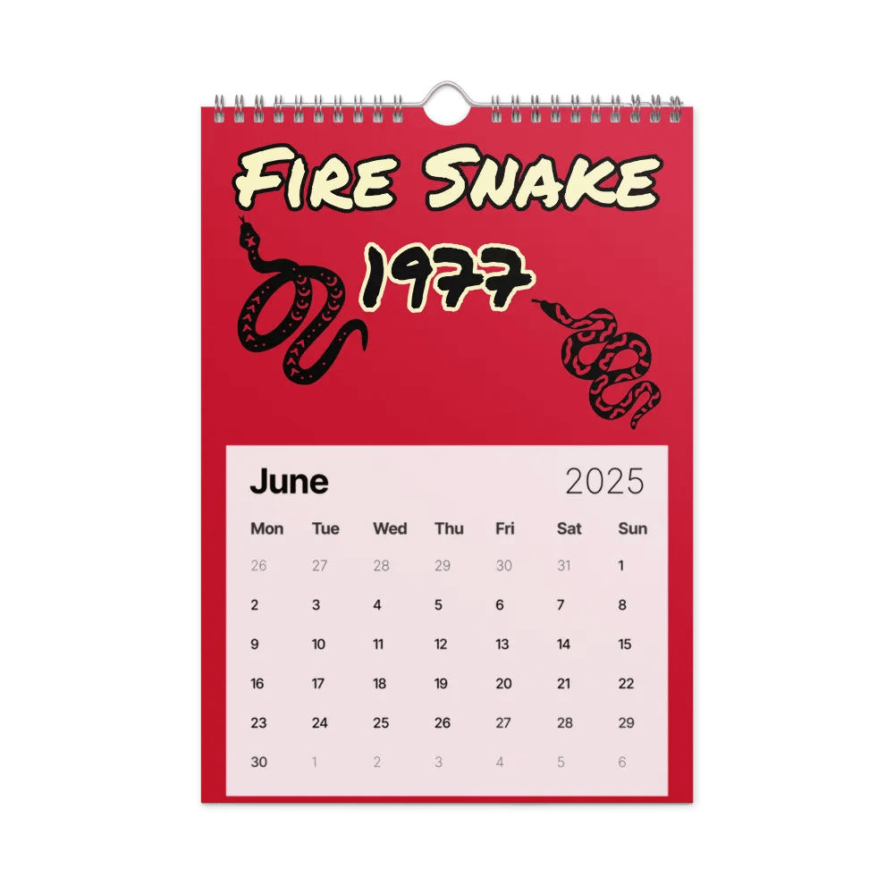 Cosmic Serpent 2025 Wall Calendar product image (8)
