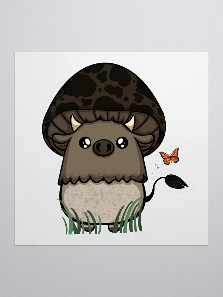 Mooshroom Kiss Cut Sticker product image (1)