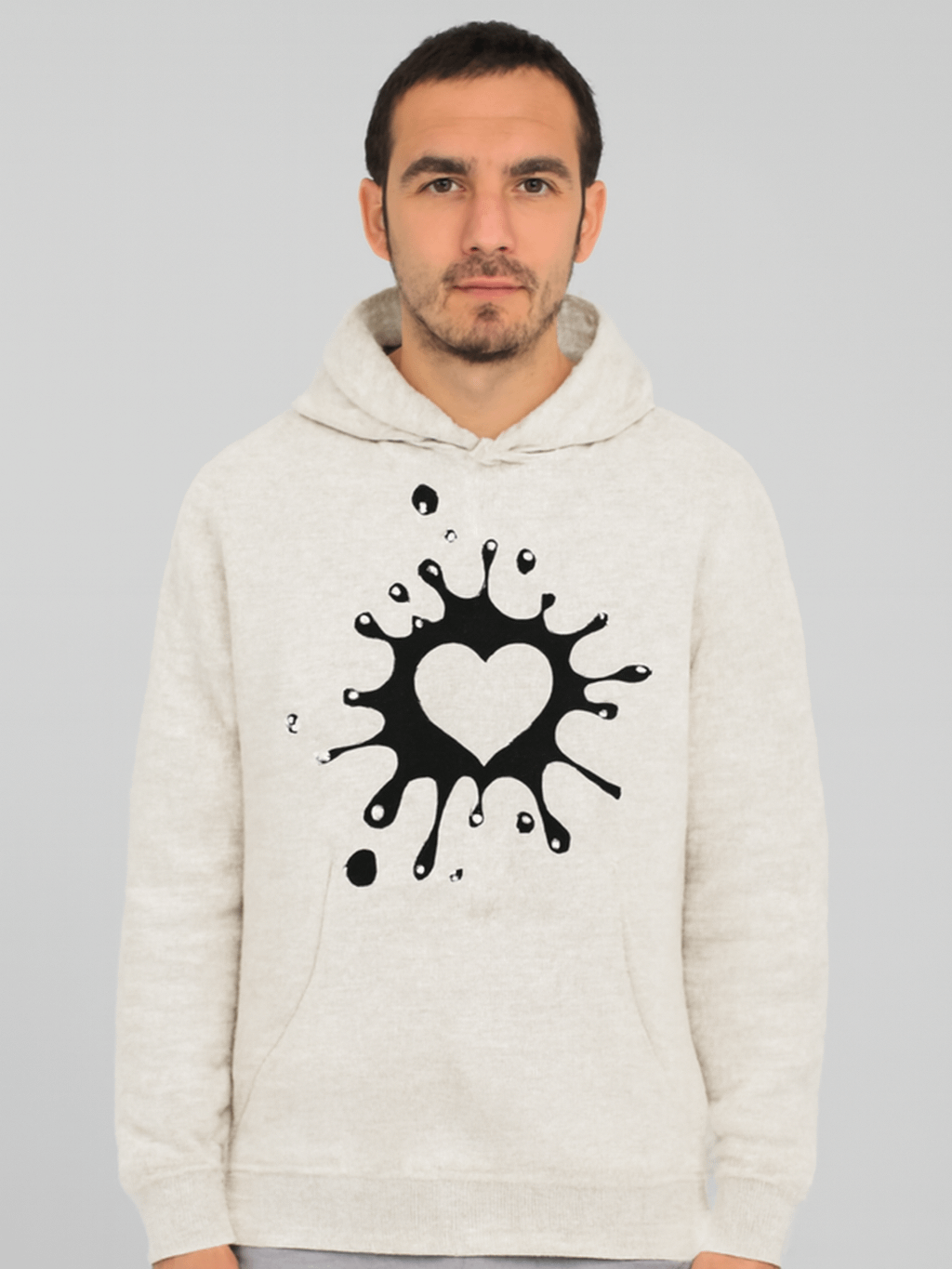 Heartbeat Splatter Premium Hoodie product image (1)