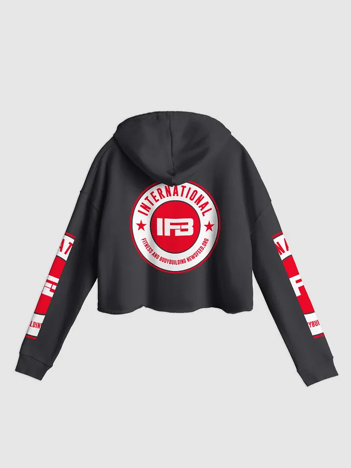 IFBNewsfeed.Org's Independent Trading Co. Women’s Lightweight Cropped Hoodie product image (2)
