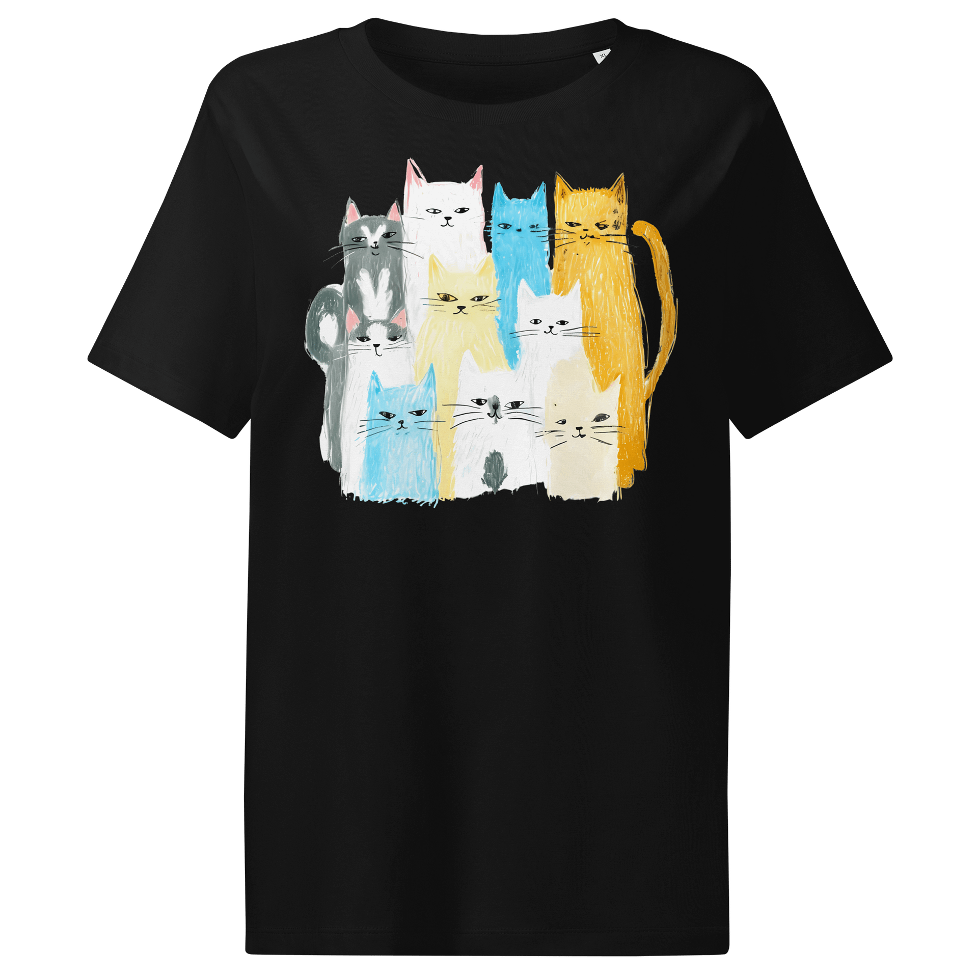 Colorful Cats Women's Organic T-Shirt product image (1)