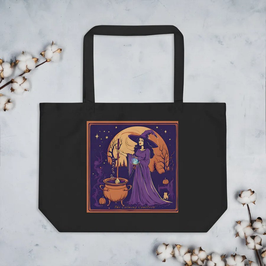 Mystic Witch Organic Tote Bag product image (3)