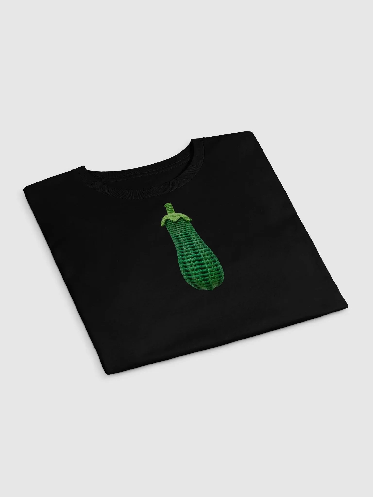 CozyAvocado Women's Premium Zucchini Crop Top #3 product image (3)