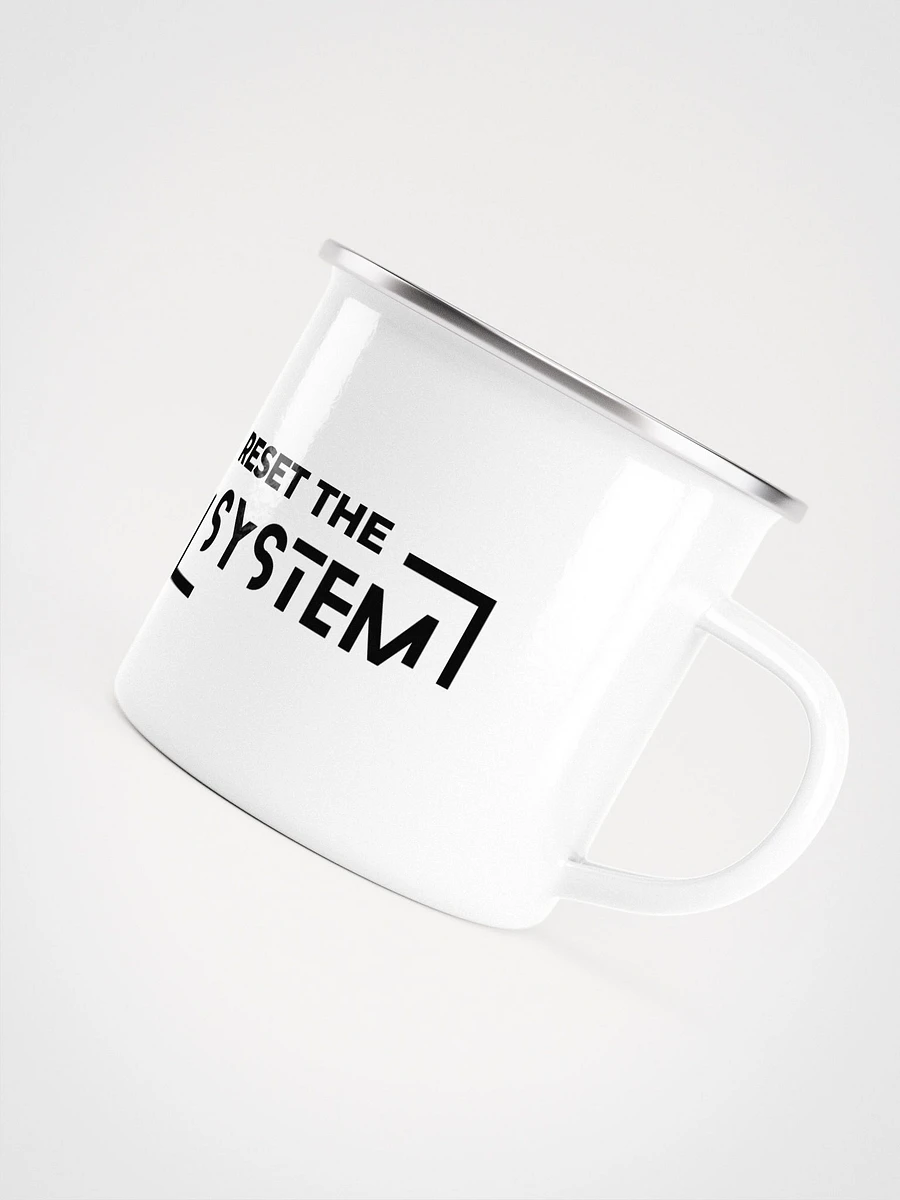 Enamel mug reset the system product image (4)