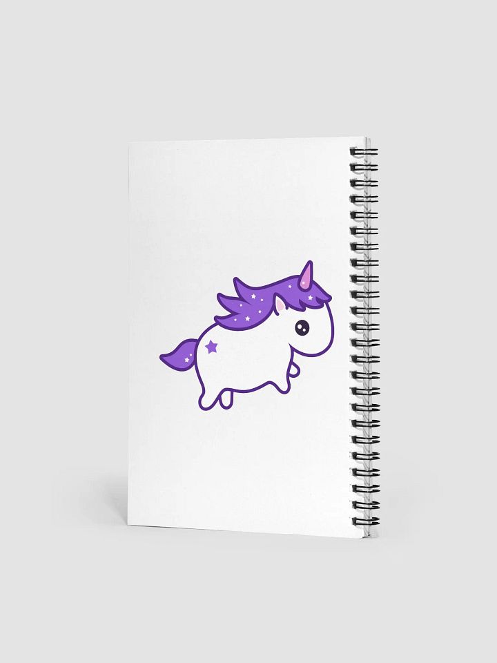 Uwu Unicorn Spiral Notebook product image (2)