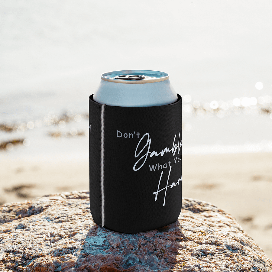 🖤 "Don't Gamble What You Can't Handle" Official Coozie product image (8)