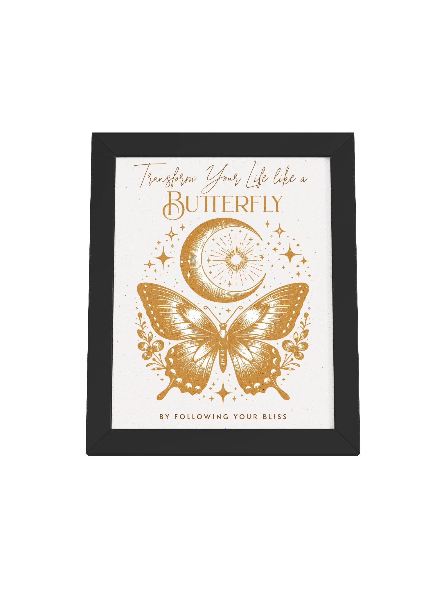Blissful Butterfly Transformation Poster product image (2)