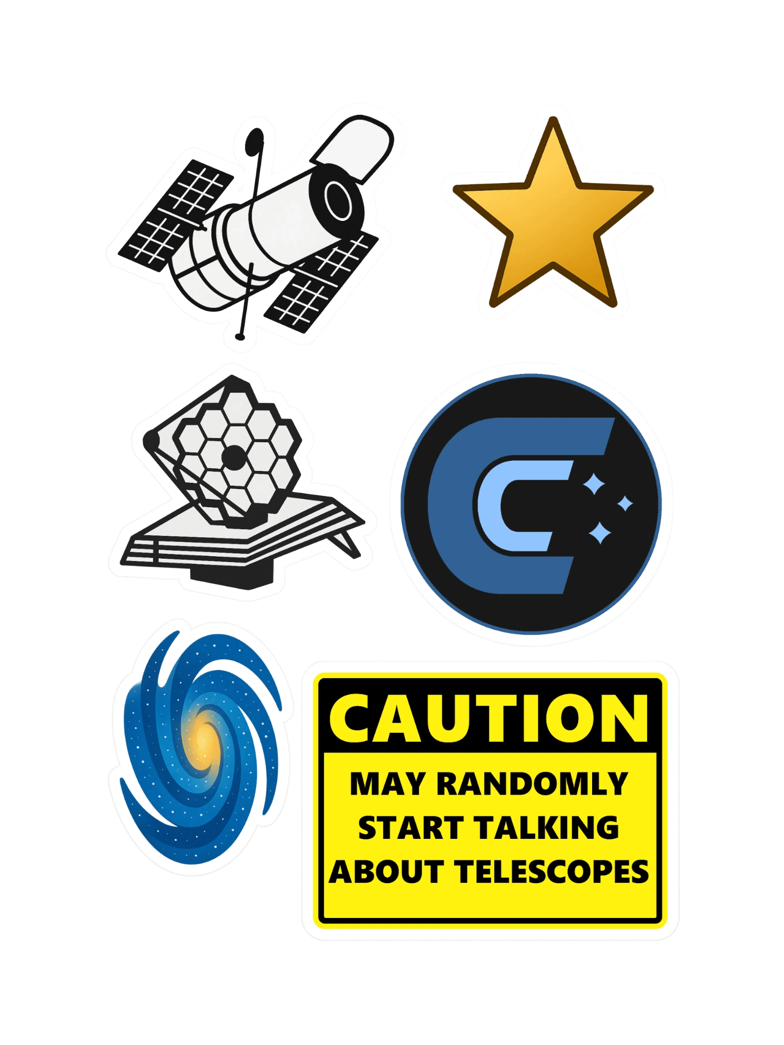 Cosmic Curiosity Sticker Pack product image (3)