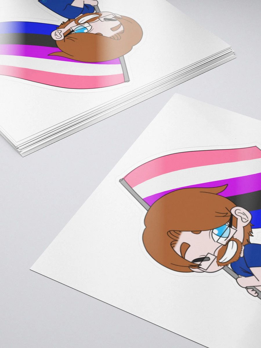 Shemp Genderfluid Sticker! product image (5)