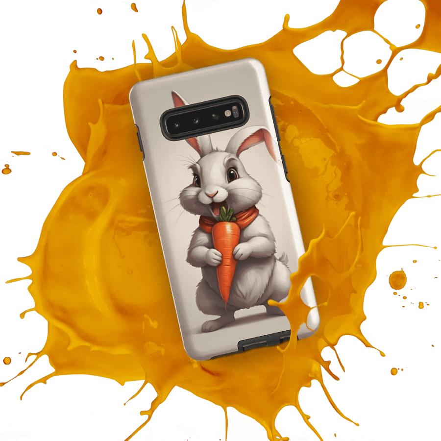 Carrot Loving Bunny Samsung Galaxy Case product image (53)