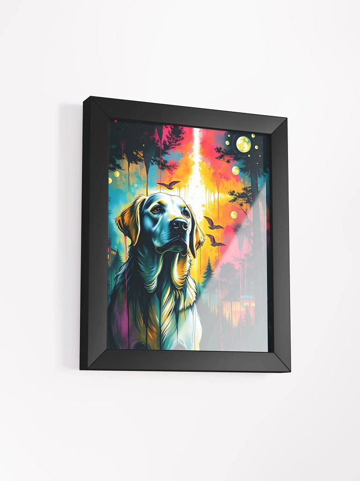 My sweetheart, karma! Vibrant Ayous Wood Framed Matte print product image (15)