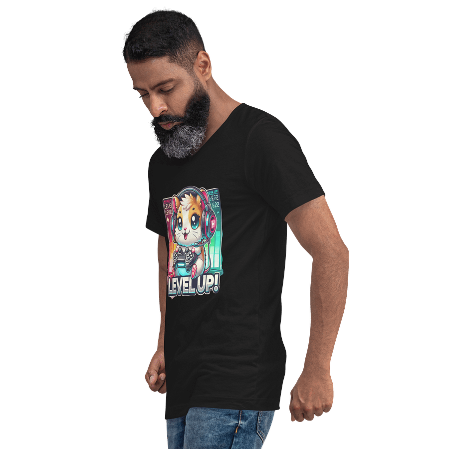 Bella+Canvas Short Sleeve V-Neck Jersey T-Shirt product image (2)