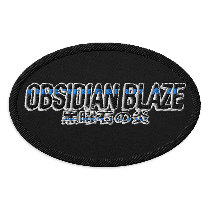 Obsidian Blaze Logo Patch product image (1)