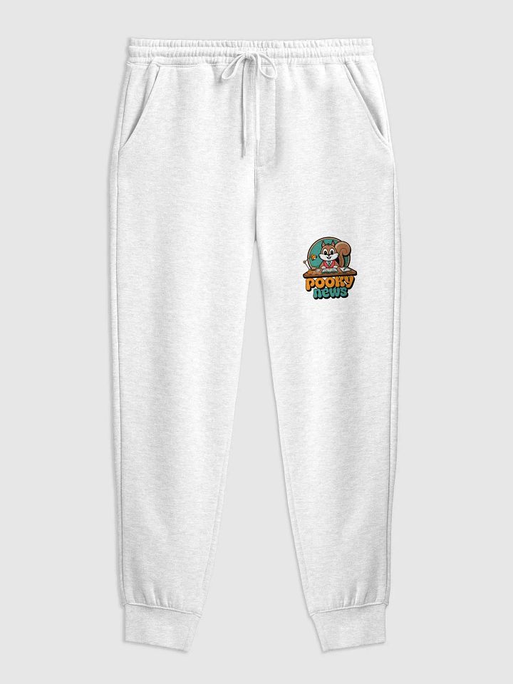 Pooky News Cartoon Fleece Joggers product image (1)