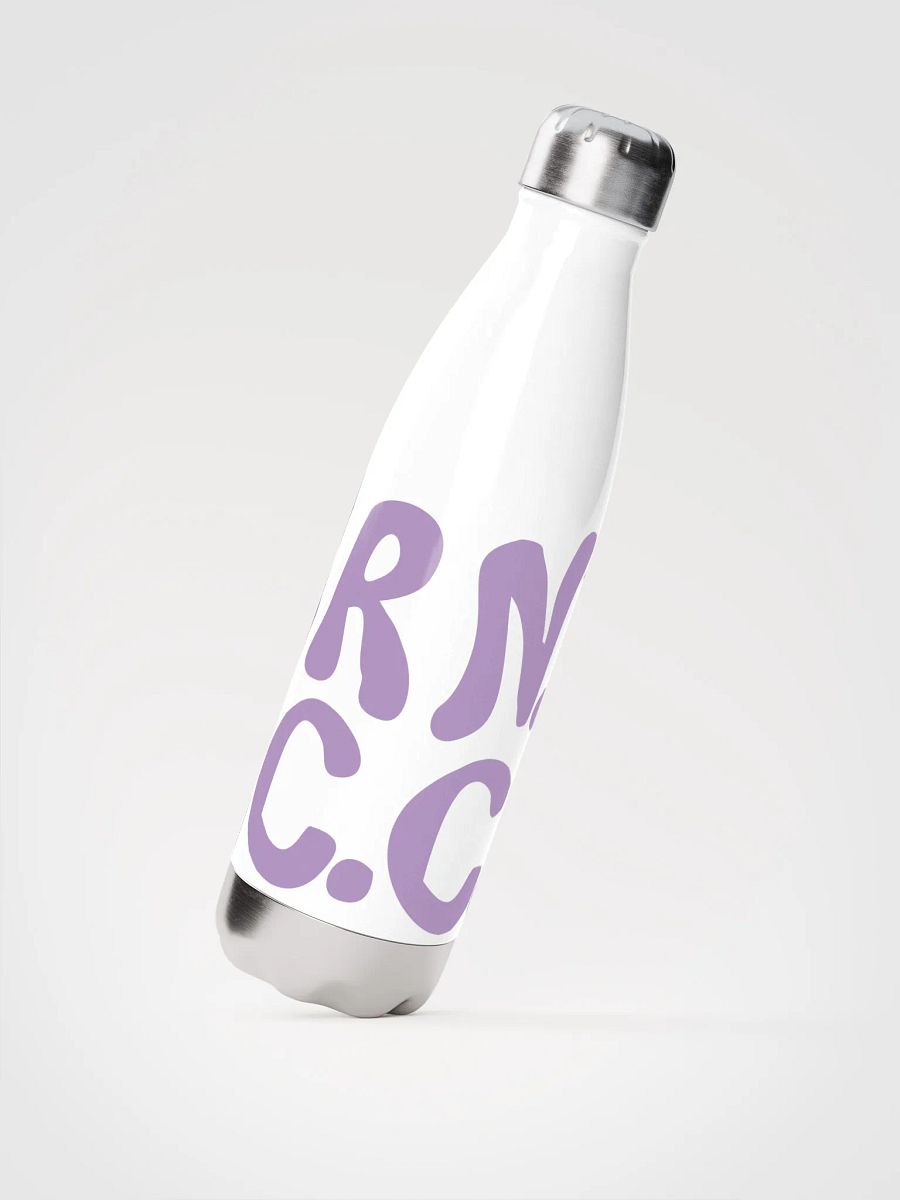 BRN.2C.C.™ | Stainless Bottle | East Side Lavender on White 💧 product image (2)