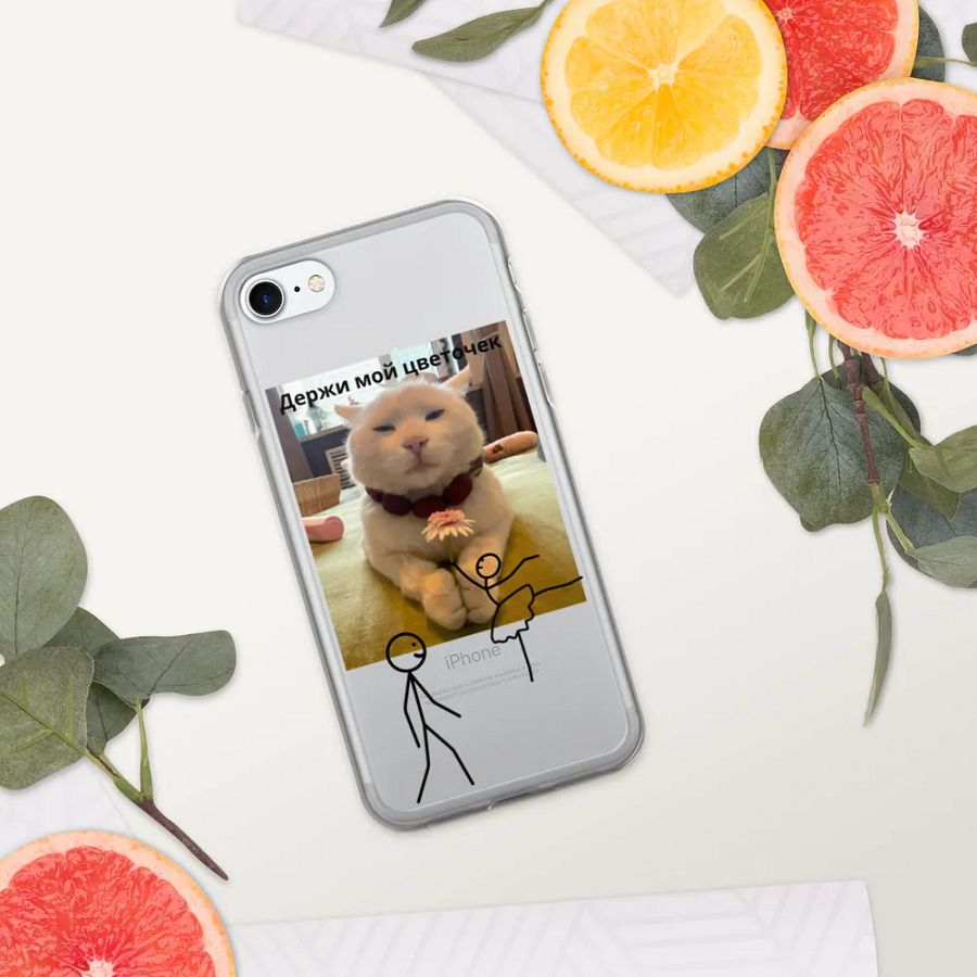 Floral Feline iPhone® Case product image (338)
