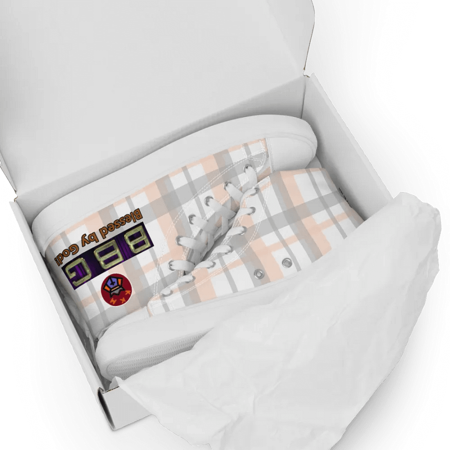 BBG Pale plaid High Tops product image (8)