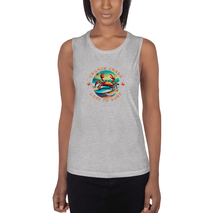 Cromer Crabs Love to Surf Women's Tank Top product image (5)
