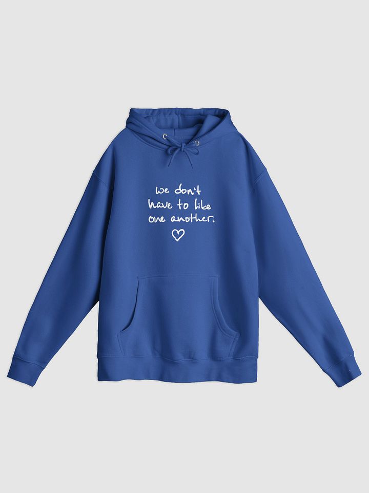 ONE ANOTHER (white design) printed premium pullover hoodie product image (9)
