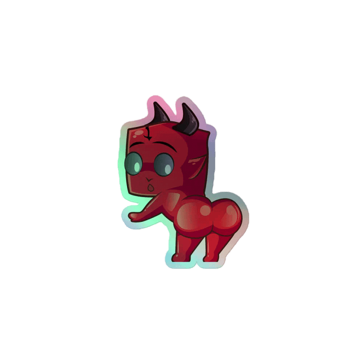 3"x3" Daily Cheeks Sticker product image (1)