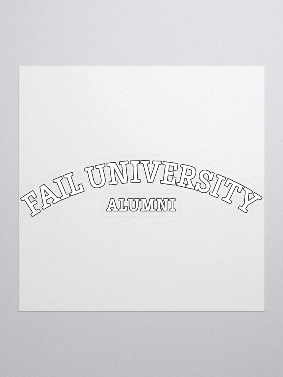 Fail University Sticker product image (1)