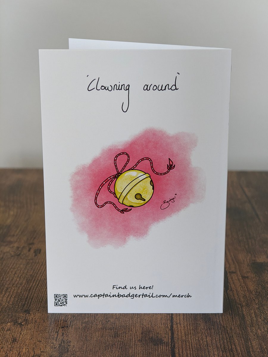Clowning Around Greetings Card product image (2)