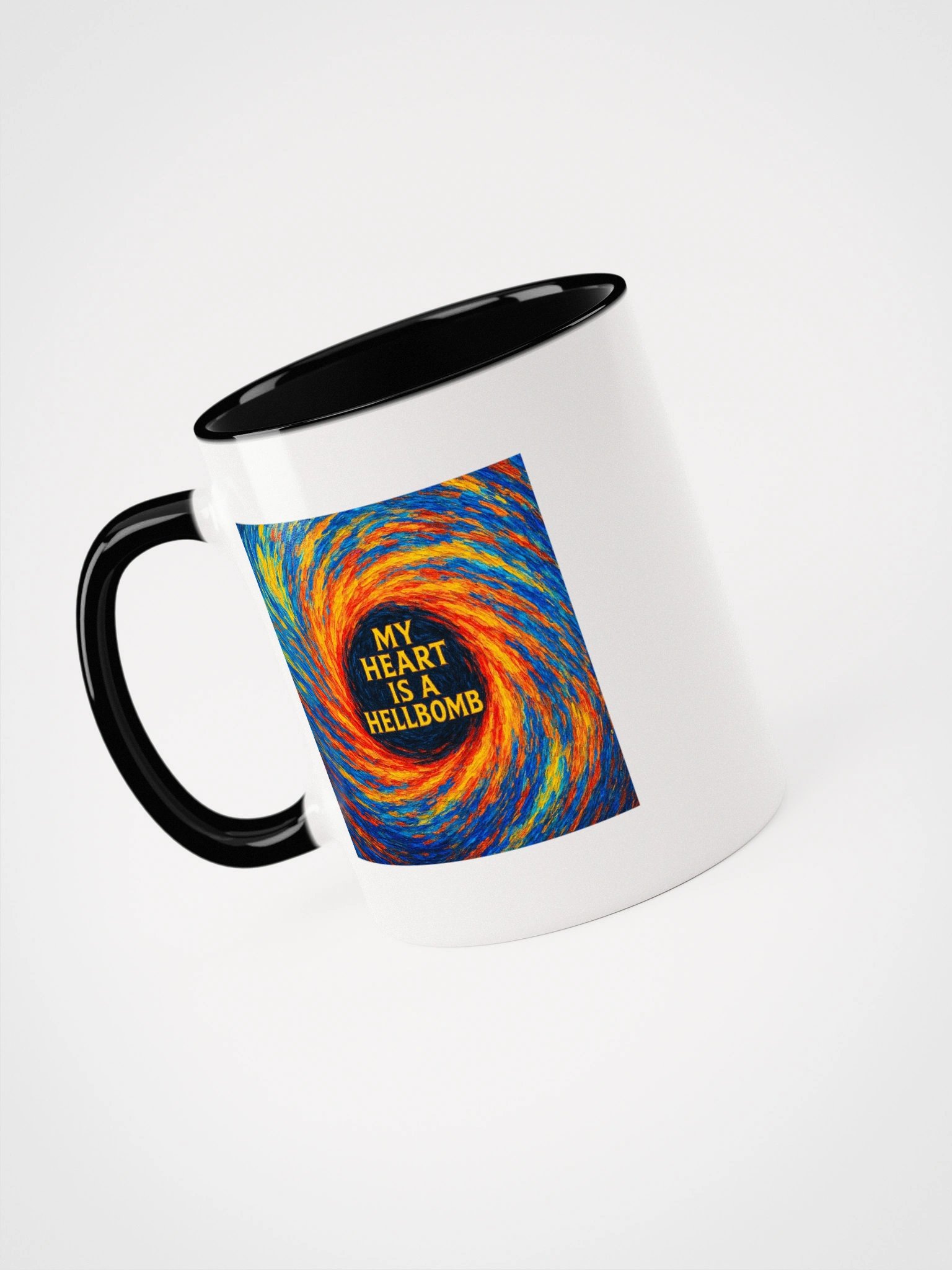 my heart is a hellbomb Ceramic Mug product image (5)