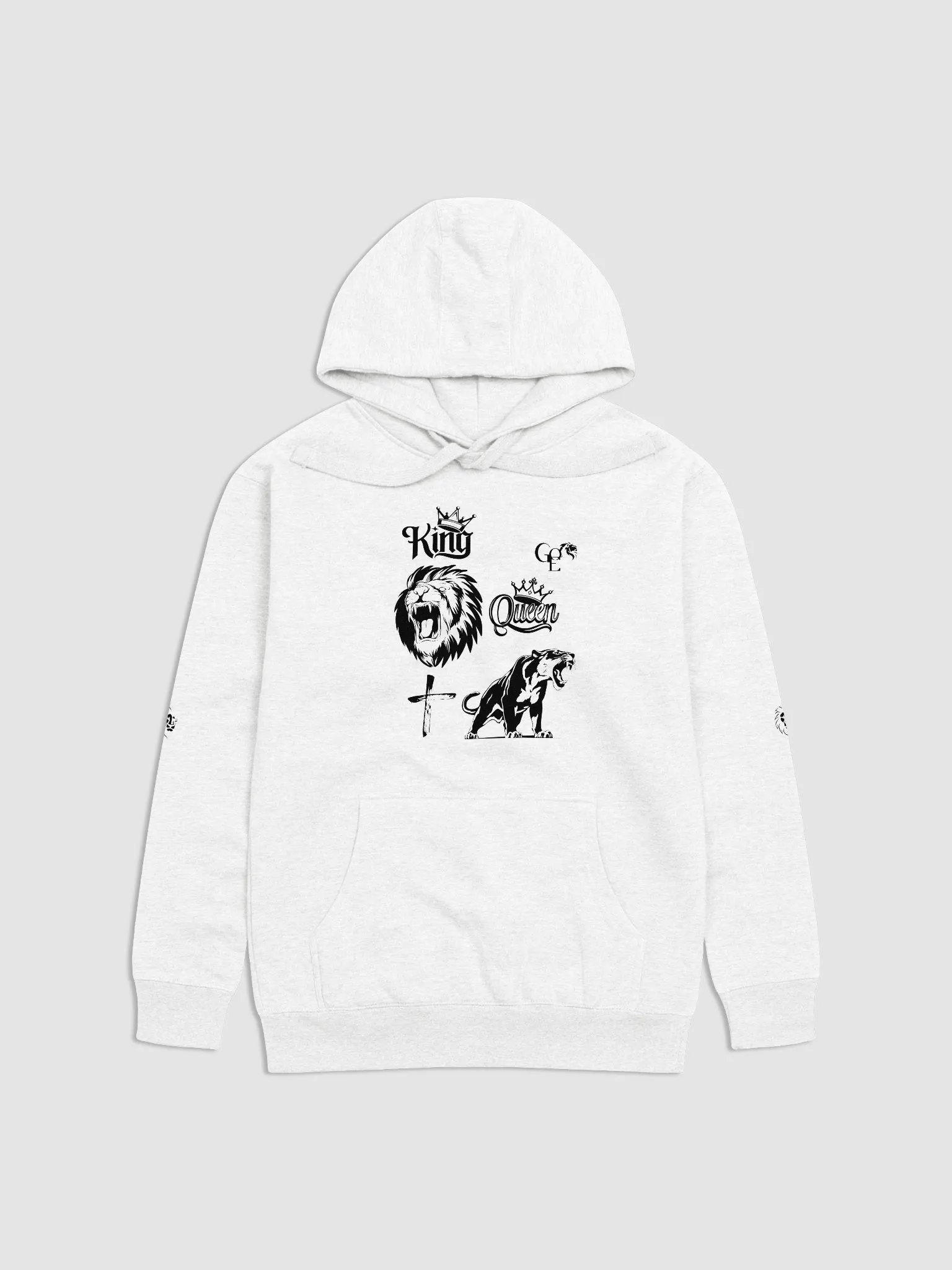 King and Queen God on earth Hoodie Unisex product image (2)