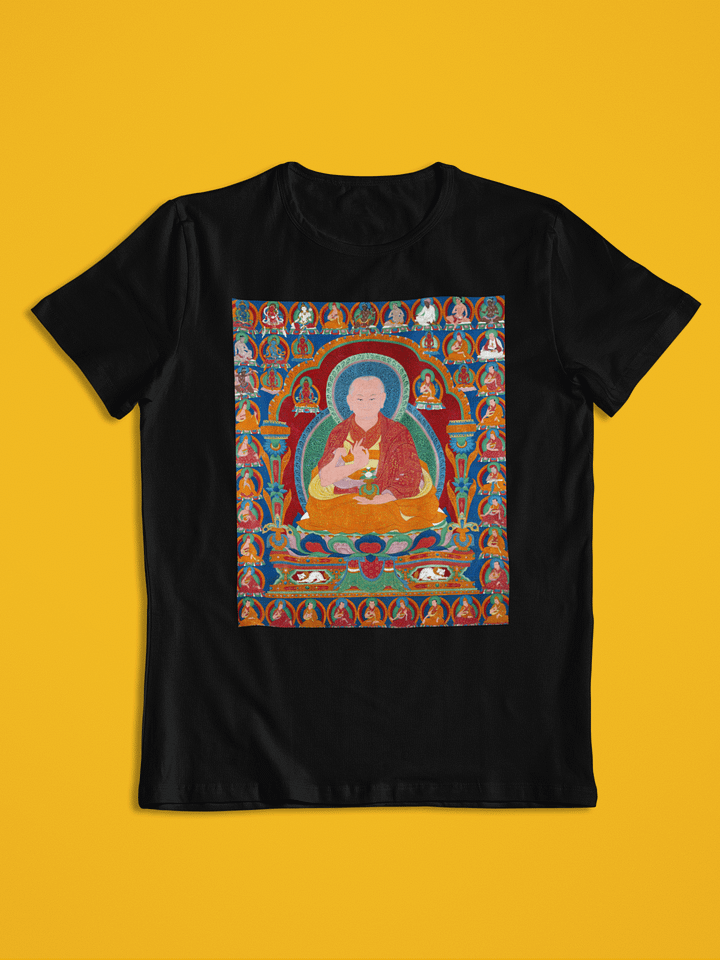 Lama Mawai Sengge Traditional Buddhist Thangka Art T-Shirt product image (1)
