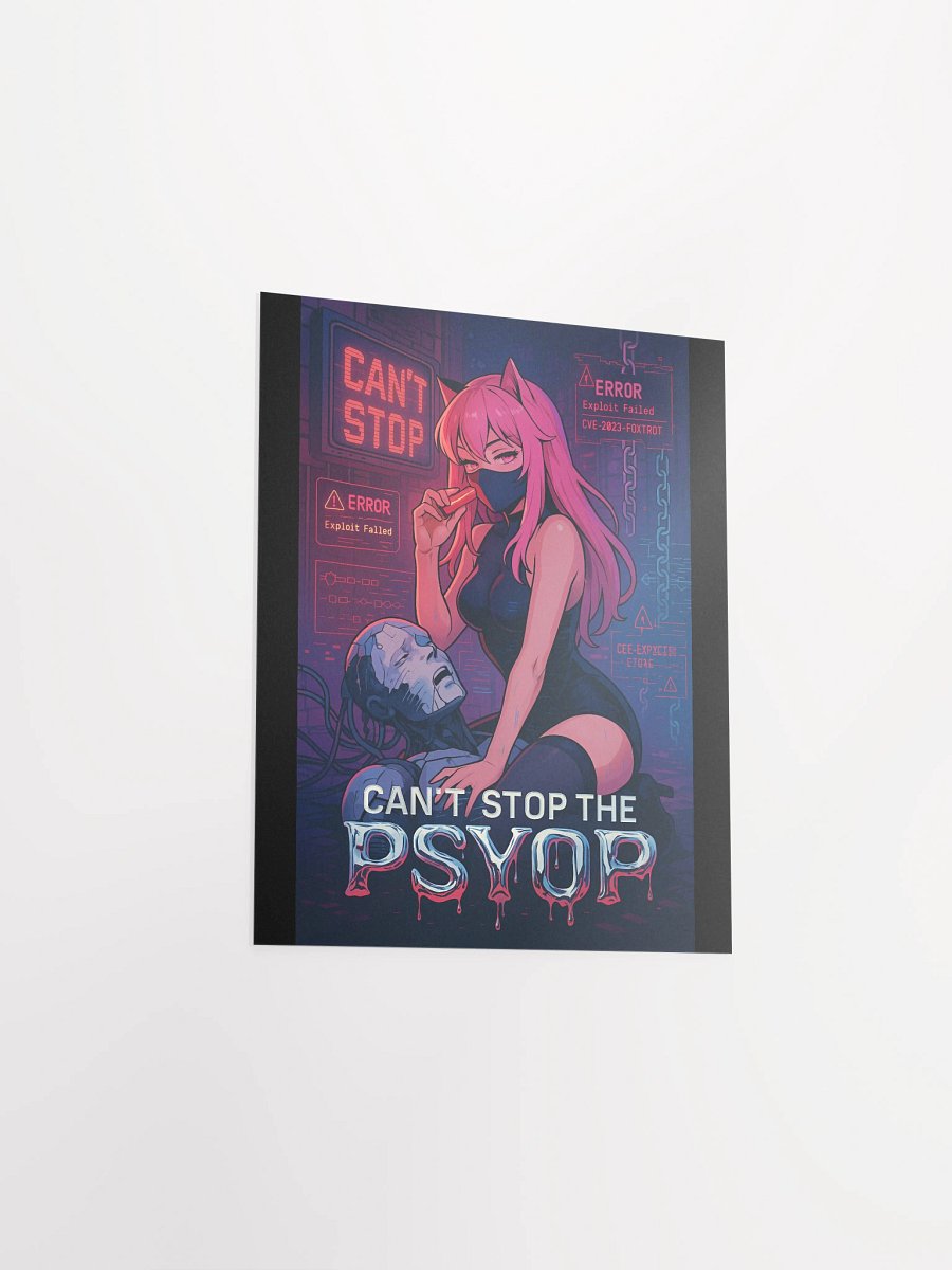 Yuki - Cant Stop The Psyop - Print product image (3)