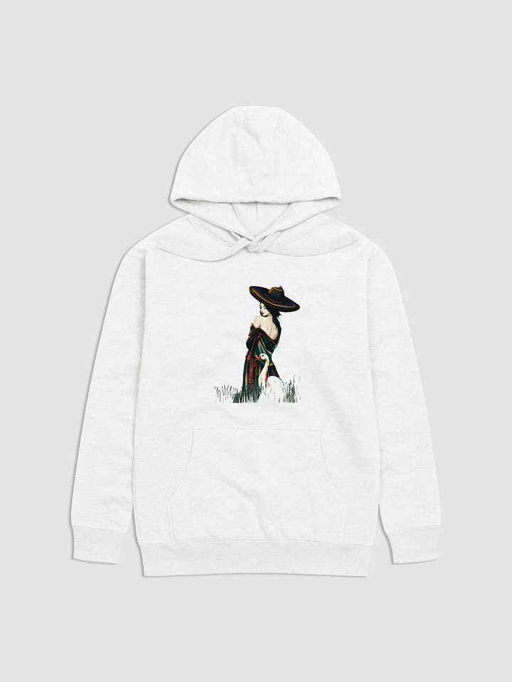 Mystique Noir Backless Hoodie product image (1)