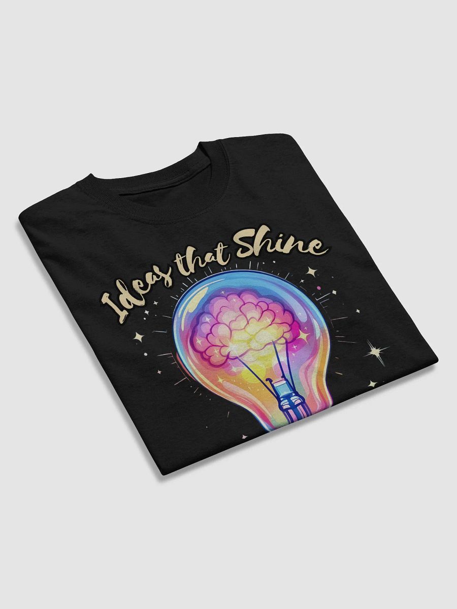Colorful Light Bulb T-Shirt - Vibrant Artistic Streetwear Tee - Gildan Heavyweight product image (4)