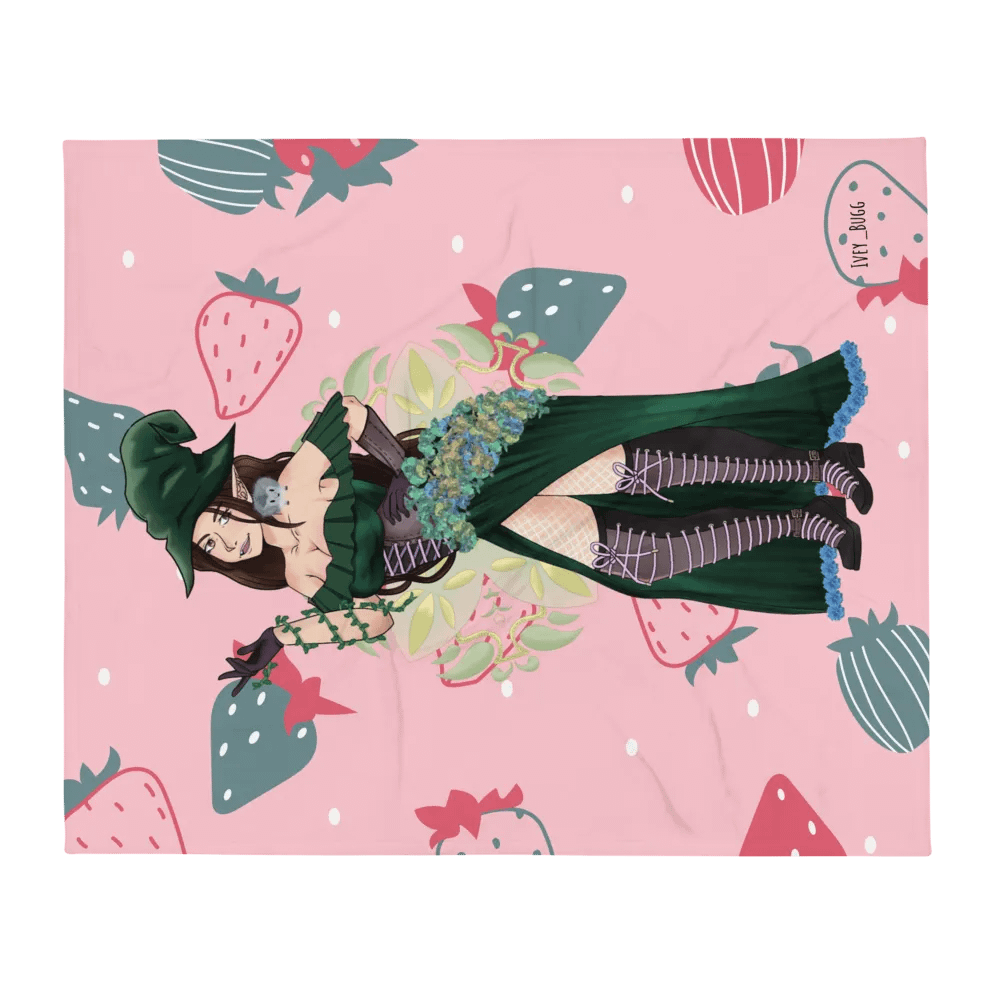 Strawberry Fields Birthday Blankie! product image (1)