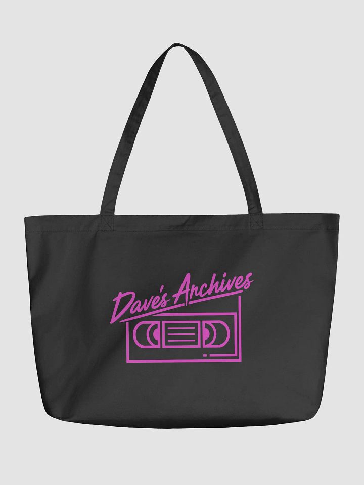 Dave’s Archives Rewind Tote – Double-Sided Nostalgia, Maximum Capacity product image (1)