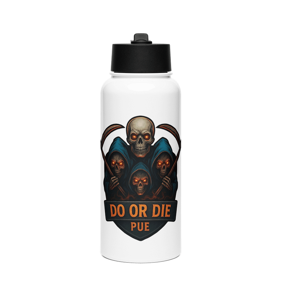 Grim Reaper Stainless Steel Water Bottle product image (1)