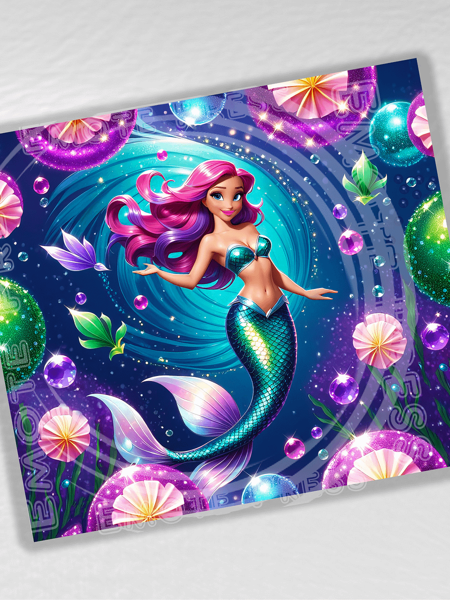 Mermaid Princess 20 oz Stainless Steel Tumbler - V2 product image (2)
