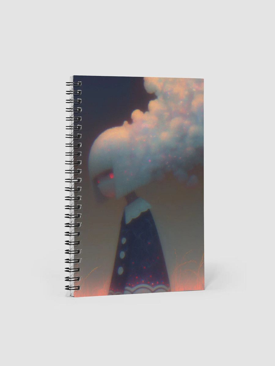 Whimsical Cloud Spiral Notebook product image (1)