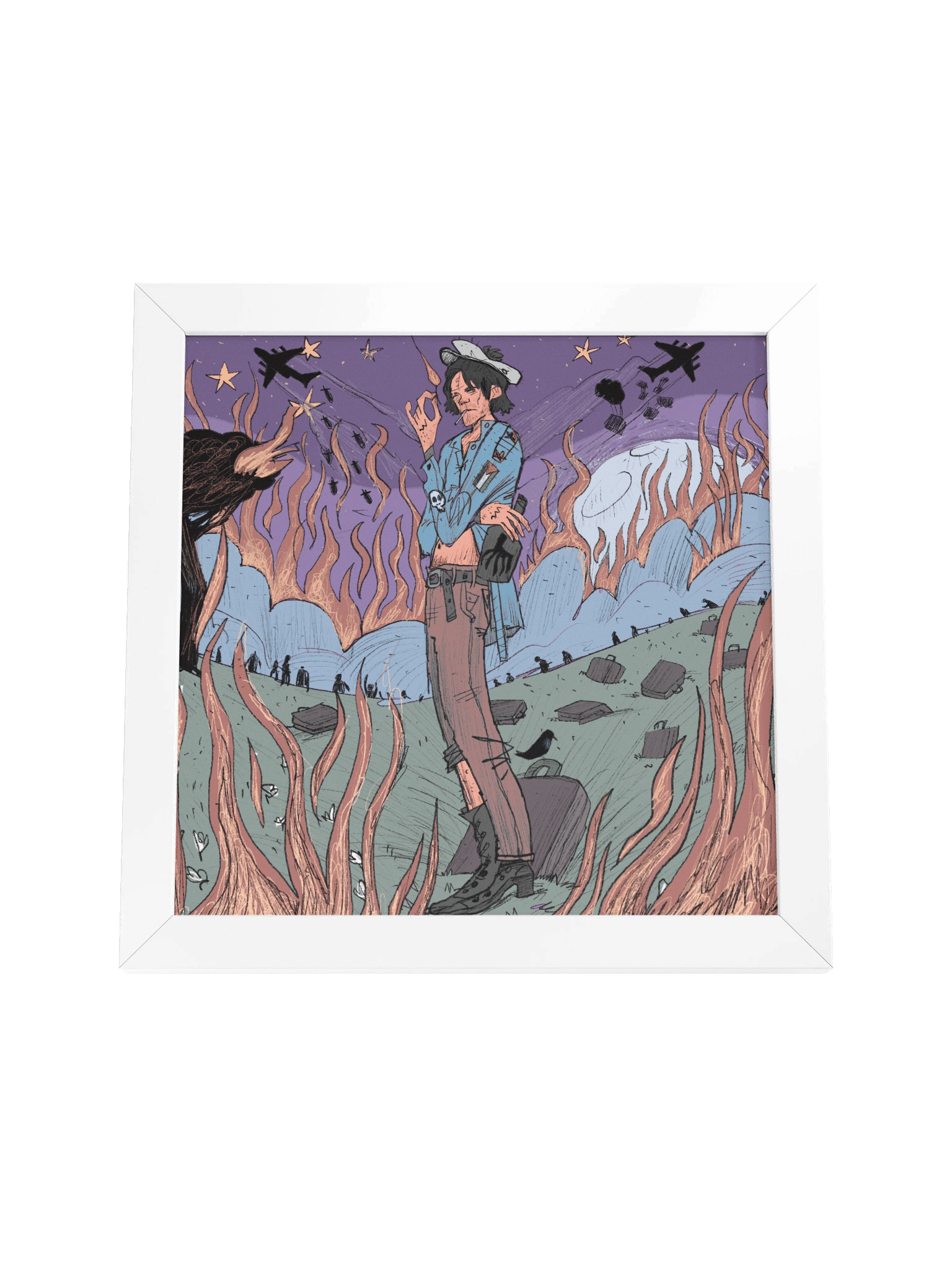 War Pigs - Framed Art Print product image (4)