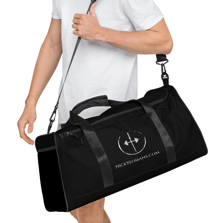 NYO [Legacy Design] Gym Bag (Black) product image (2)