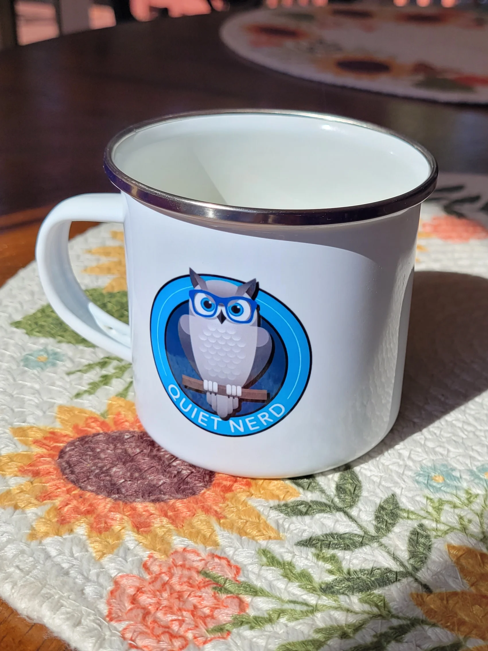 Quiet Nerd Camping Mug product image (4)