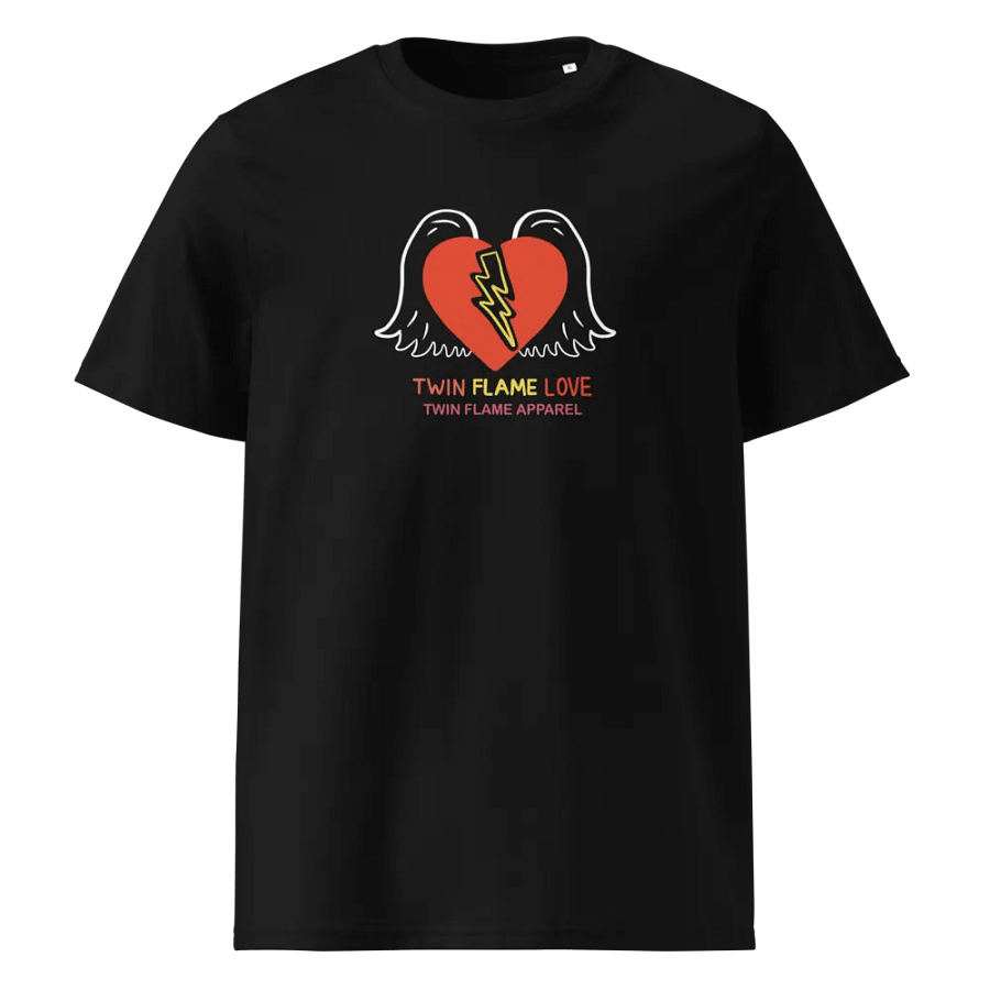 'Winged Heart' Organic Cotton T-shirt product image (1)