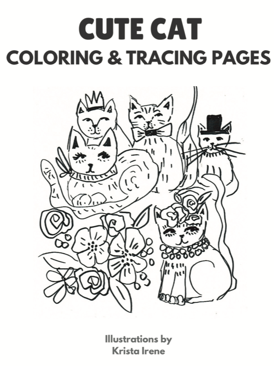 Cat Drawings & Cat Painting - (Downloadable/Printable eBooklet) product image (1)