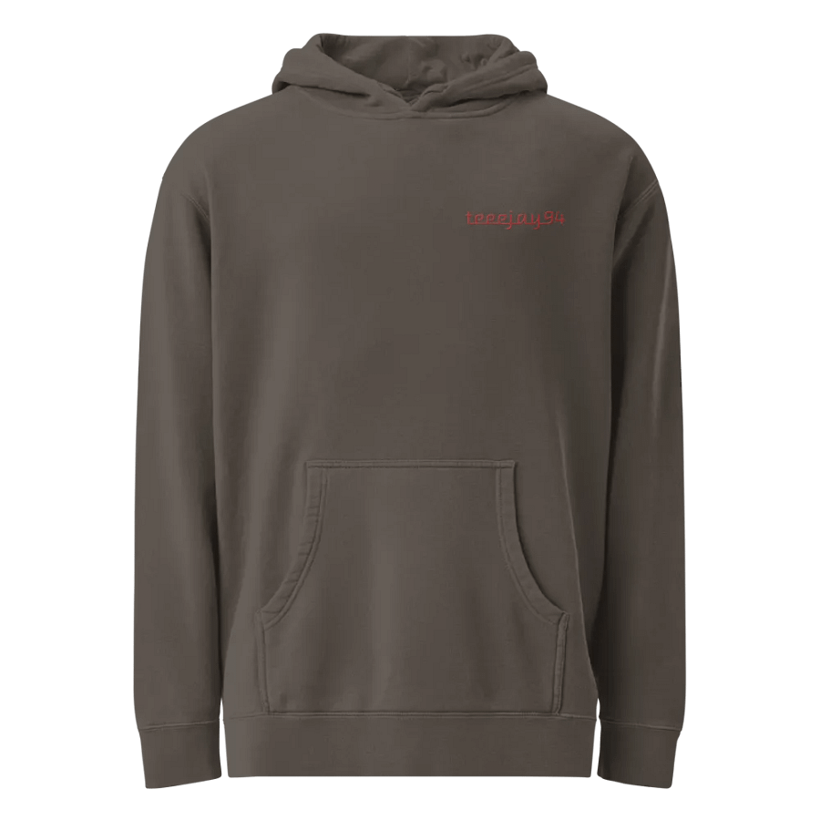 TEEEJAY94 IND TR CO. HOODIE (DYED BLACK) product image (1)