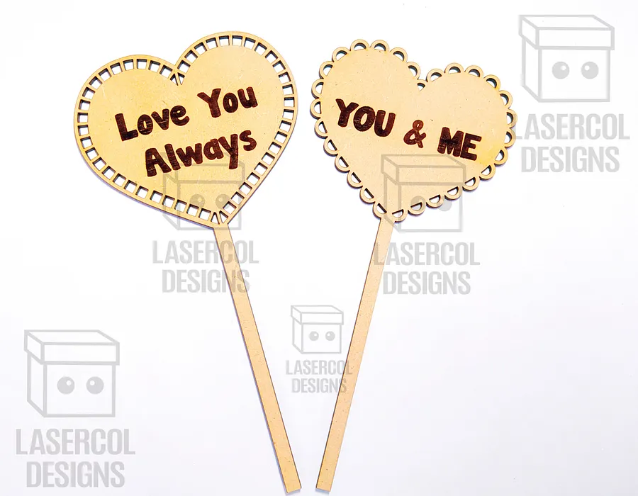 Hearts Cut Outs Set 2 - Laser Cut Files product image (4)