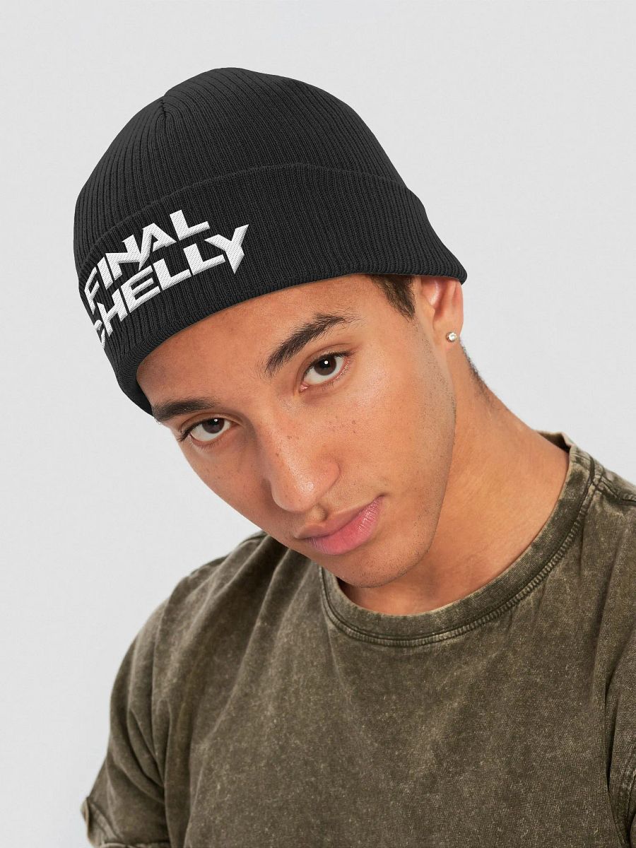 Final Chelly Logo Organic Ribbed Embroidered Beanie product image (4)