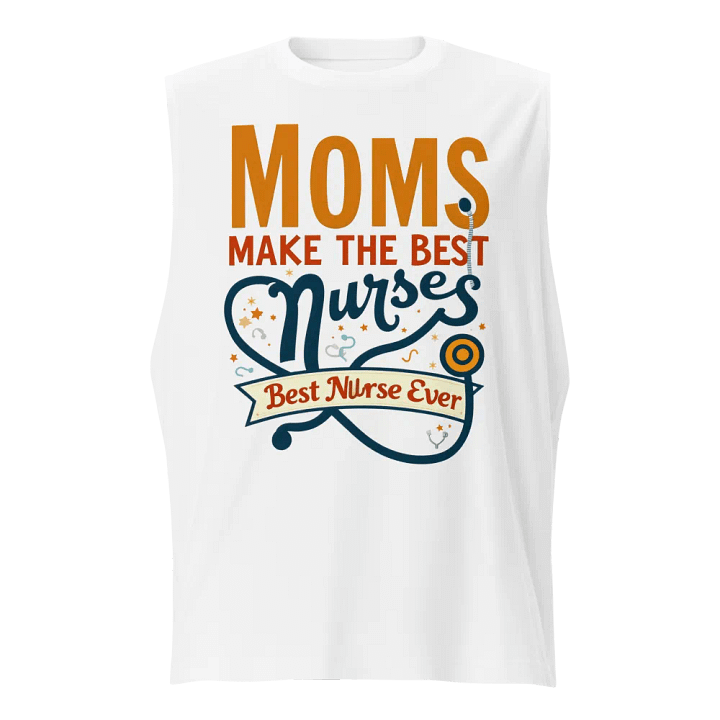 Super Mom Nurse Muscle Tank product image (5)