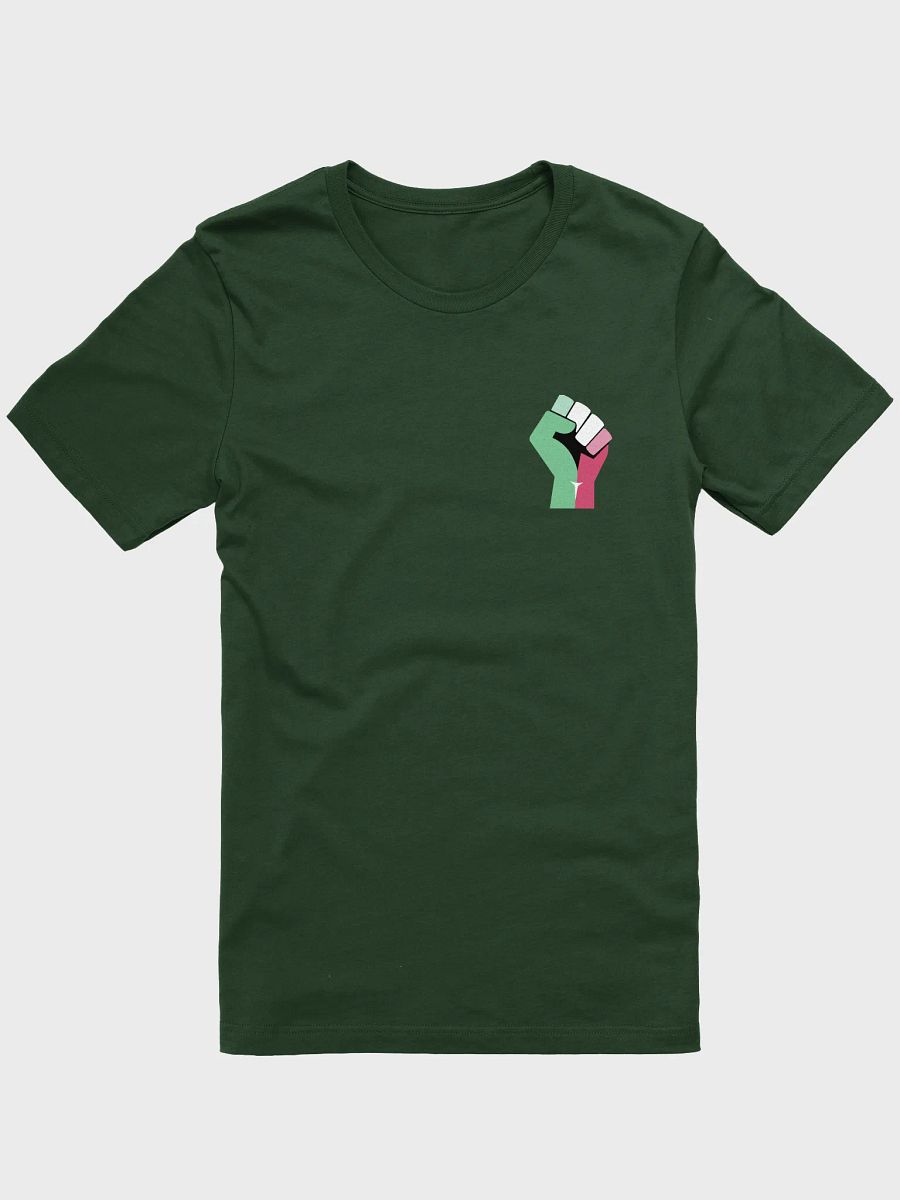raised abrosexual fist t-shirt product image (1)