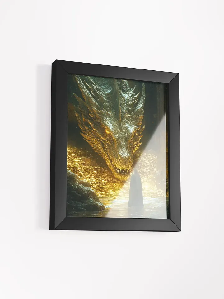 Treasure of the Fire Drake - Framed High-Quality Matte Poster product image (30)