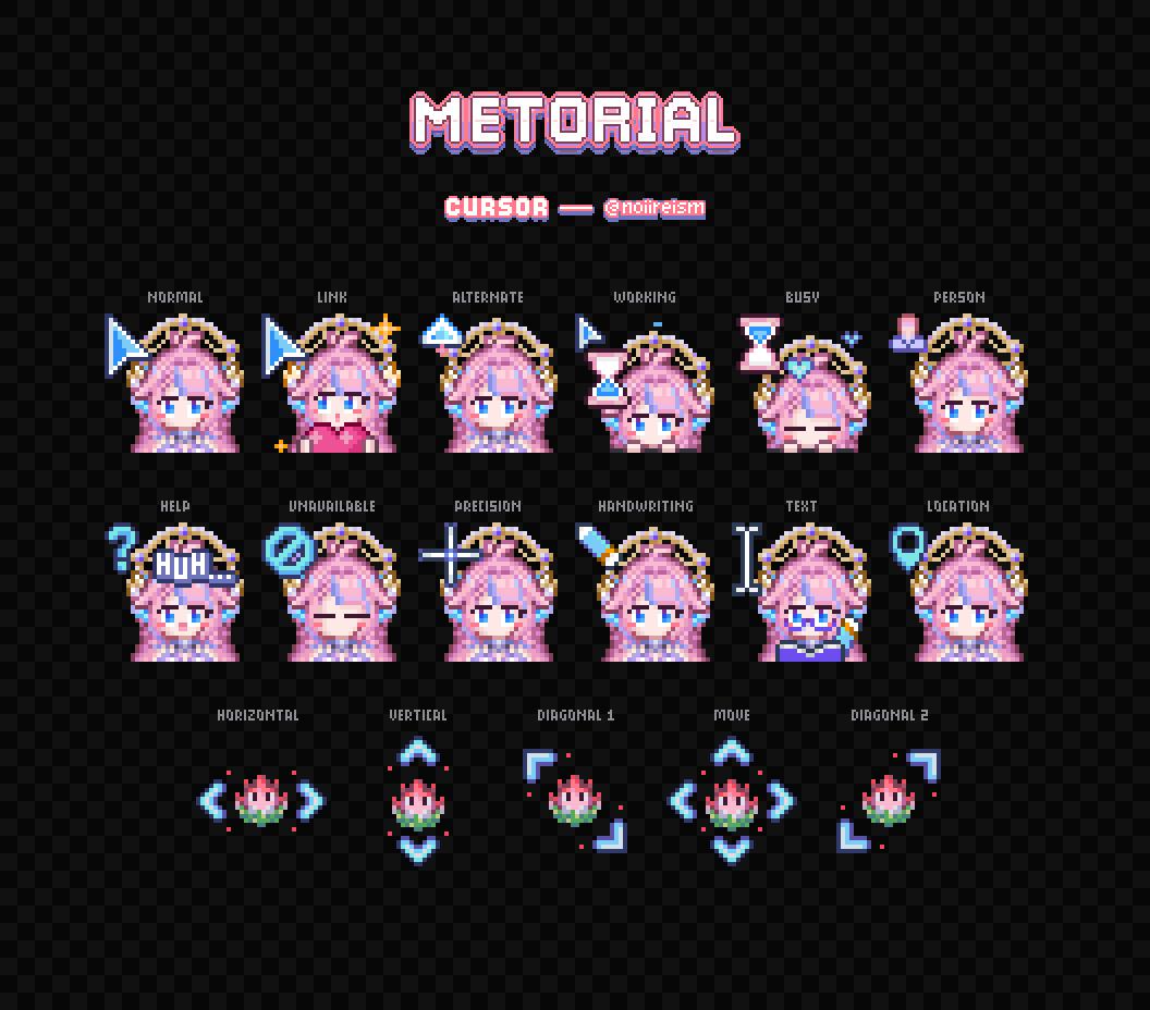 Metorial Cursor Pack (version B) product image (1)