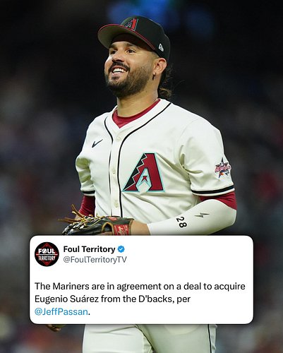Eugenio Suárez is headed back to Seattle!